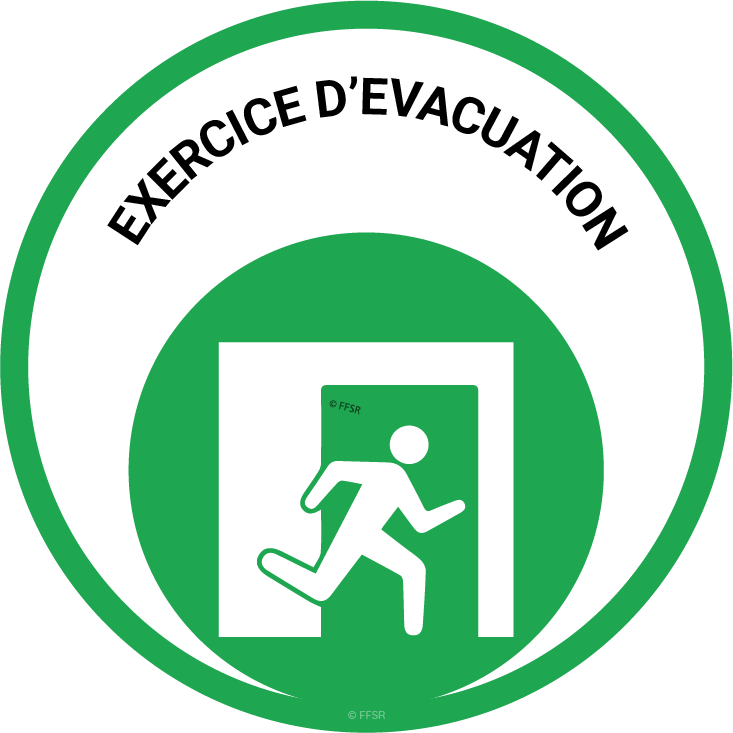 formation exercice d'évacuation- FFSR - 974 La Réunion